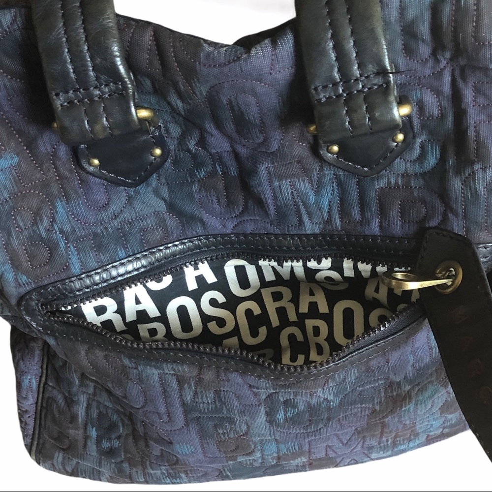 MARC BY MARC JACOBS Logo Quilted Canvas Tote - Picture 4 of 16